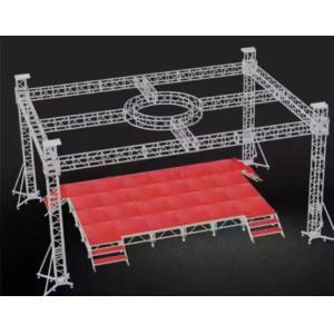 Buy cheap Custom Circle Truss Lighting , Silver 6082-T6 Aluminum Truss Lighting product