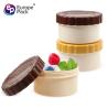 Buy cheap Biscuit Packaging Box Storage Dessert Chocolate Case Plastic Packing Round Clear Food Cookie Fruits Box from wholesalers