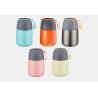 Buy cheap Thermos Vacuum Insulated Stainless Steel Food Jar With Folding Spoon Multi Colored from wholesalers