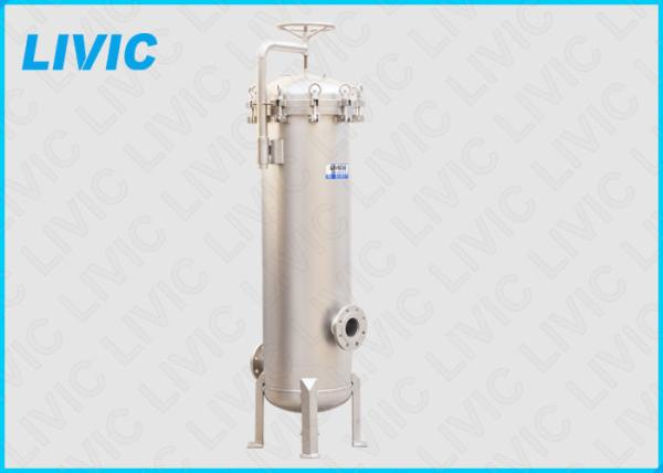Buy cheap high efficiency Cartridge Filter Housing 316L With High Dirt Holding Capacity from wholesalers