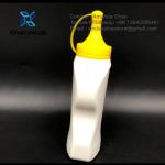 Best Price Plastic Sauce Honey Bottle With Spout Nozzle Flip Top Lid Squeeze