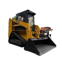 Buy cheap Earthmoving Machinery Tracked Skid Steer Loader TS50 Minicargador for Functional product