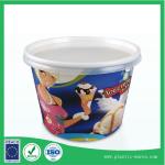 yogurt or ice cream paper cup 300 ml with lids supplier