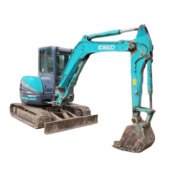 Shanghai Used Kobelco SK55 Excavator Good Condition 28.3 KW 5290 KG Operating