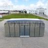 Buy cheap 8M Box Hotel Luxury Glamping Tent Glass House Resort For Outdoor Shop from wholesalers