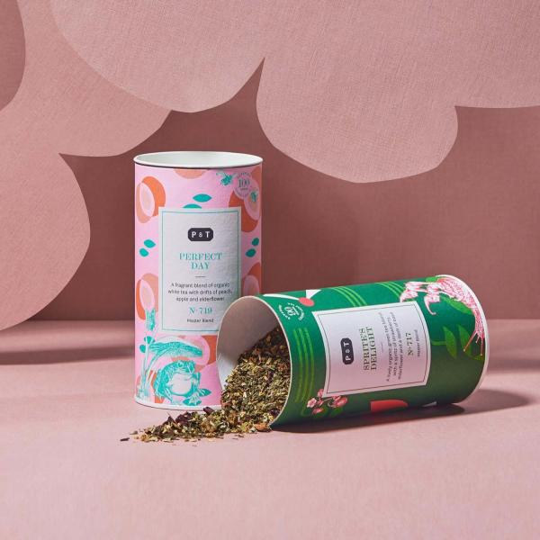 Eco-friendly Custom Tea Cardboard Packaging With Paper Tubes That Are 100%