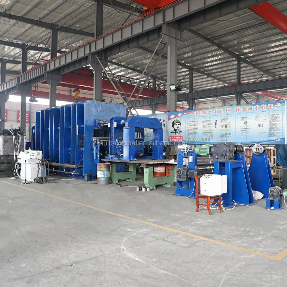 Rubber Conveyor Belt Making Machine with Automatic Control System and 40000 Tons Pressure