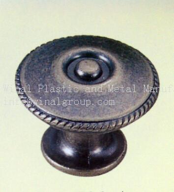 Buy cheap Fine plated cabinet knob,diameter34*26,zinc alloy,iron alloy,OEM size and finish. from wholesalers