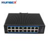 Buy cheap 1000Mpbs 16 Port Unmanaged Industrial Ethernet Switch Din Rail Mount IP40 Outdoor Network from wholesalers