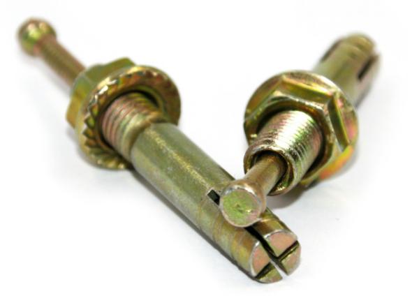 Buy cheap Flange Head Hex Bolt Sleeve Anchor , Yellow Zinc Plated Concrete Sleeve Anchors from wholesalers