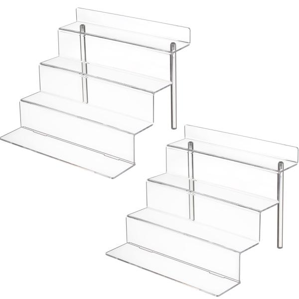 Buy cheap Makeup Nail Polish Acrylic Display Rack Candy Bar Perfume Lipstick 3 Layers from wholesalers