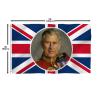 Buy cheap High Quality 3x5ft King Charles Flag UK King Charles III Coronation 2023 from wholesalers