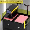Buy cheap Double Station Fully Automatic DTF Heat Transfer Film Heat Press Machine from wholesalers