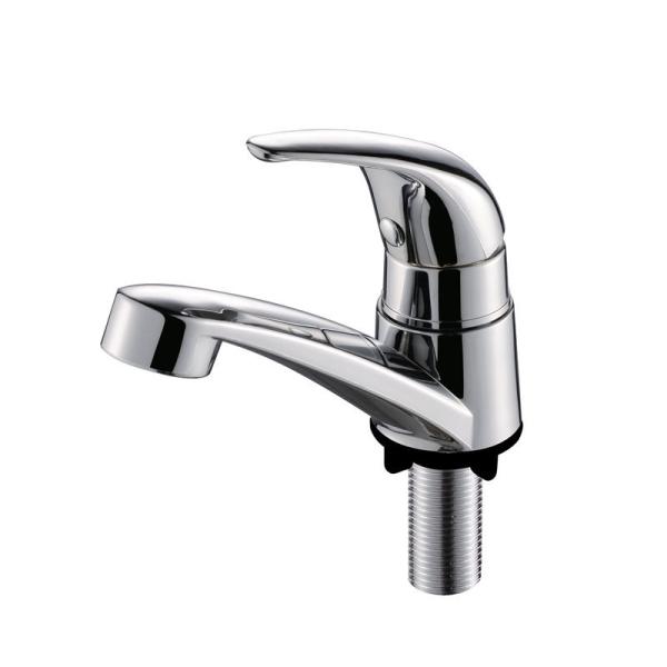 Buy cheap Zinc Single Cold Water Wash Basin Faucet European Handle Water Saving from wholesalers