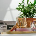 Luxury Bulk 250ml 8oz Round Frosted Clear Glass Candle Jars With Lid