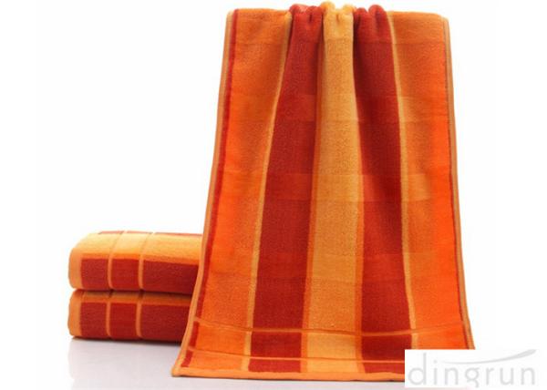 Buy cheap Colorful Blue Striped Bath Towels For Face / Hand OEM Accepted from wholesalers