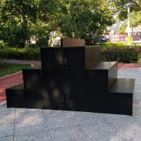 Buy cheap Rigid Coroplast Flower Display Stand Artificial Flower Display Stands Waterproof product
