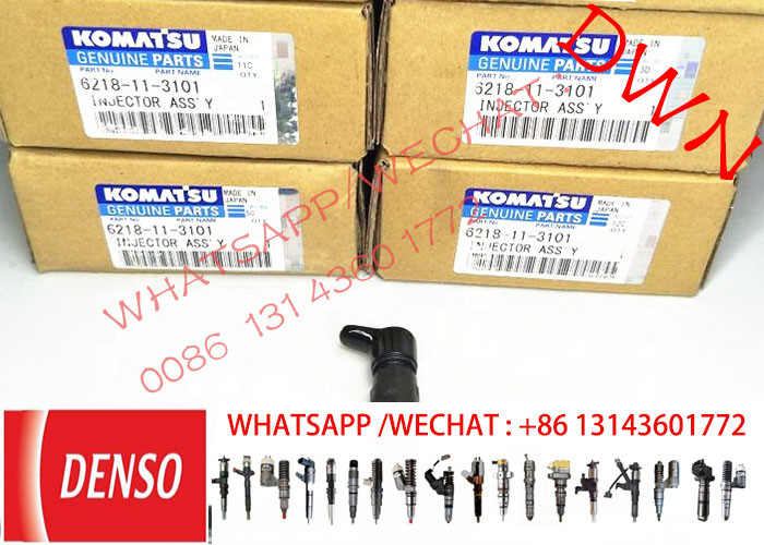 GENUINE original DENSO Fuel Injector 6218-11-3101 095000-0562 for KOMATSU PC600-8
