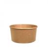 Buy cheap Sustainable 1000ML 32OZ Take Away Paper Container Salad Bowls Disposable Kraft Paper Round Bowl from wholesalers