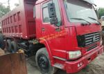 HOWO 336 6x4 Used Dump Truck , Second Hand 10 Wheeler Truck 336 Horsepower