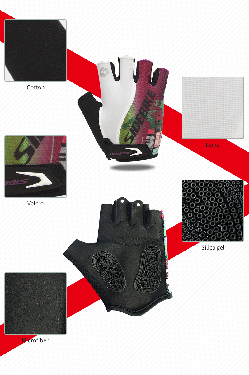 Anti Slip Waterproof MTB Gloves Both For Road Bicycle / Mountain Cycling