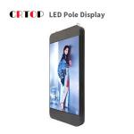 Outdoor P4mm Street Light Pole LED Display Smart HD Full Color