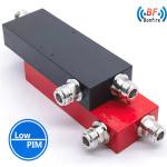 Red N Female Type 380-2700MHz Wideband RF Directional Coupler 7dB Coupling