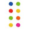 Buy cheap Personalized Smart Board Accessories Round Plastic Coated Magnets from wholesalers