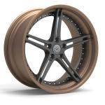 Barrel Bronzed Center Brushed Gun Metal Forged Wheel Polish For Mercedes Benz