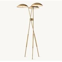 Buy cheap Hardwired Contemporary Floor Lamps Lacquered Burnished Brass Marble Floor Lamp product