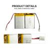 Buy cheap 3.7v Lithium Polymer Battery 950mah 1000mAh LiPo Battery Cell 583450 603450 from wholesalers