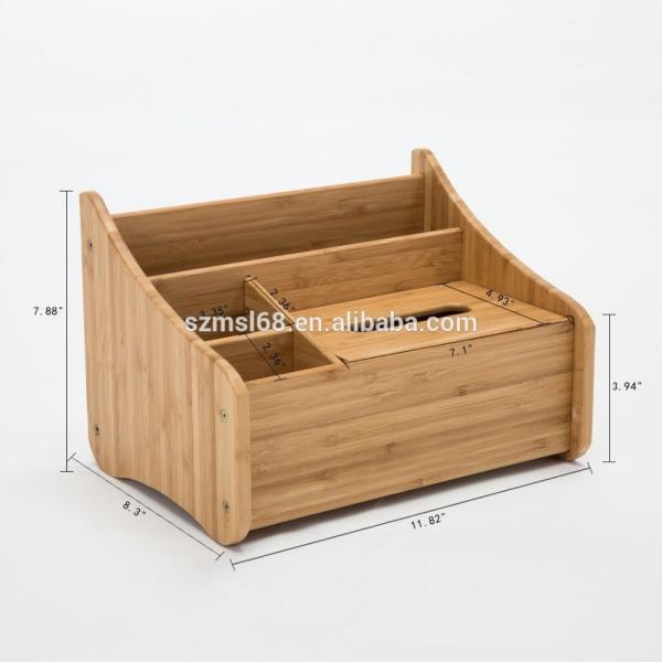 Buy cheap Multifunction Bamboo Tissue Dispenser Box Holder For Mobile Phone And Accessories from wholesalers