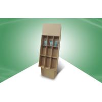 Buy cheap Point Of Purchase Cardboard Pallet Display Stand Uv Coating For Popular product