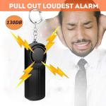 Portable Keychain Alarm Self Defense 7 Colors Personal Alarms For Protection