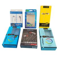 Buy cheap EPS PDF Flexo Printing Consumer Electronics Packaging Boxes 3C Headphone 2KG product