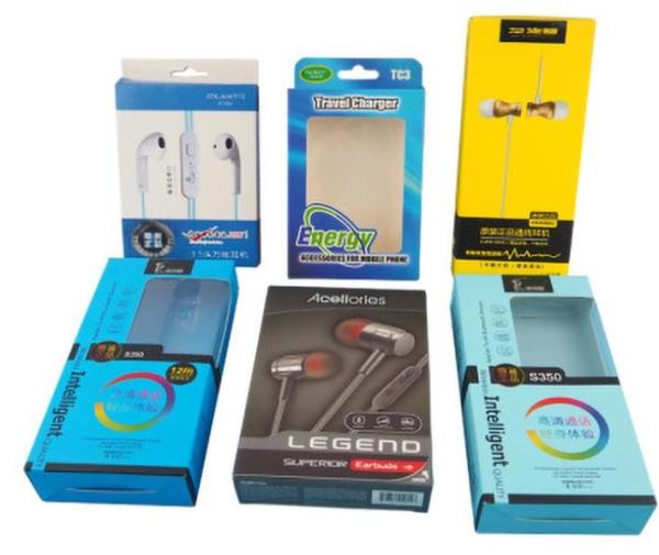 Buy cheap EPS PDF Flexo Printing Consumer Electronics Packaging Boxes 3C Headphone 2KG from wholesalers