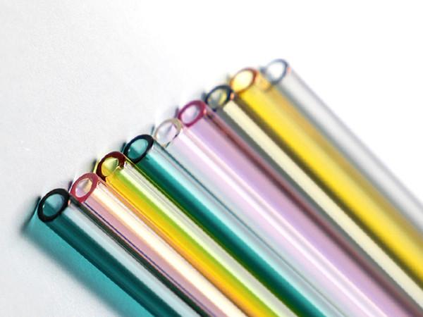 Buy cheap Colored Straight Glass Drinking Straws , High Borosilicate Glass Straws from wholesalers