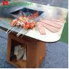 Buy cheap Outdoor Garden Metal BBQ Grill Charcoal Fire Pit D1000mm Customizable from wholesalers