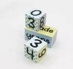 Custom Wood Blocks for Kids Colorful Baby Letter Number Models Educational