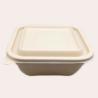 Buy cheap Disposable Cornstarch Food Containers 350ML Lightweight Microwave Safe from wholesalers