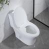 Buy cheap Round Front One Piece Skirted Toilet Dual Flush Elongated Fully Skirted CUPC from wholesalers