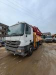 Hydraulic Machining Process Red 2012 Putzmeister 46m Concrete Pump Truck
