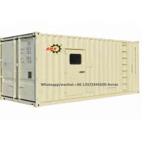 Buy cheap Power Generation Industry 1250KVA Container Diesel Generators Cummins KTA50-G3 product