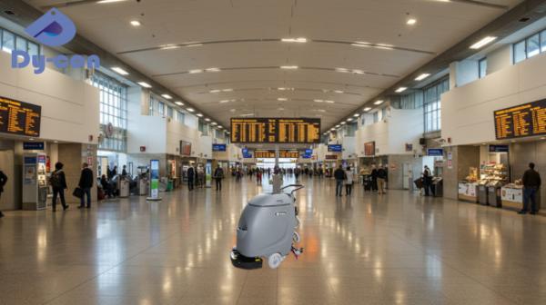 Buy cheap Commercial Floor Scrubbers For Transportation Stations from wholesalers