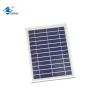 Buy cheap 6V High Efficient Glass Solar Panel 5W Outdoor Solar Photovoltaic Panel Charger ZW-5W-6V from wholesalers