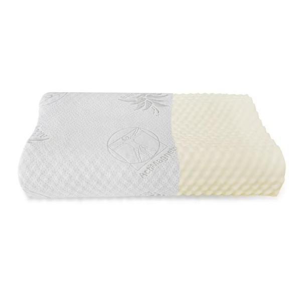 Buy cheap Bamboo Fabric Fiber Pillow Memory Foam Neck Contour Orthopedic Cervical Sleep Pillow from wholesalers