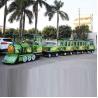 Buy cheap British Style Trackless Tourist Train Rides / Theme Park Train Ride from wholesalers