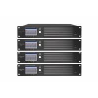 Buy cheap 600W Network Audio Amplifier 4 Channel , High Power Mixer Amplifier Aluminum product