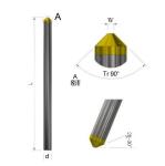 Universal MCD CVD Diamond Cutter Conical Color Wire Cutter For Industrial