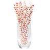 Buy cheap 197mm 8mm No Plastic Green Reusable Biodegradable Paper Straw from wholesalers